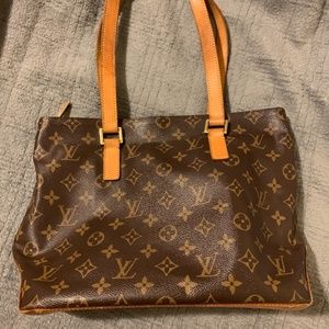 Authentic LOUIS VUITTON Cabas Piano Monogram Tote